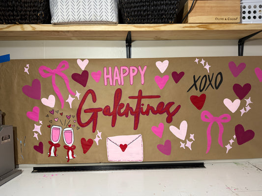 6 Foot Custom Hand Painted Banner